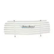 WHITE REAR VENETIAN BLIND AUTO SHADE FOR LEYLAND MORRIS MINI 1961-1978