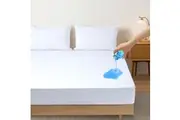 Luxurious Microfibre Terry Toweling Mattress Protector - King