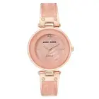 Anne Klein Rose Gold with Light Pink Marble Band Women's Watch - AK2512LPRG
