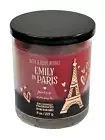 NEW 1 BATH & BODY WORKS PARIS AMOUR MASON JAR 8 OZ SCENTED 1-WICK MEDIUM CANDLE