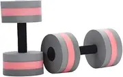 Water Dumbbells for Aerobics and Swimming Pool Exercise - Sports Aquatic Equipment Set With Foam Floats for Weight Loss
