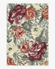 185' x 275' | Machine Washable Runner Rug | Kid & Pet Friendly | Indoor Rug | Camellia Currant Rug | Ruggable