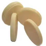 5 Pcs/ lot Dental Lab Materials PMMA Blocks Disk Fit Wieland System OD98*16mm