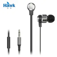 在飛比找momo購物網優惠-【Hawk 浩客】重低音金屬電競耳機麥克風 HIE160(環