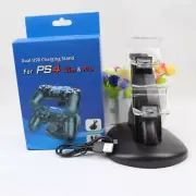Controller Charger Dock Led Dual Usb For Ps4 Ps4 Pro Charging Stand Station