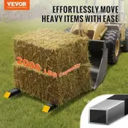 Clamp on Pallet Forks 2000lbs Tractor Forks 60" Heavy Duty Bucket Forks
