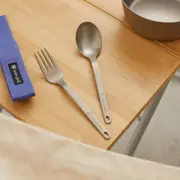Snow Peak Titanium Fork & Spoon Set