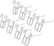 Merchandise Display Hook 20pcs Practical Goods Shelf Hook Bright Design Sturdy Iron Organized Store
