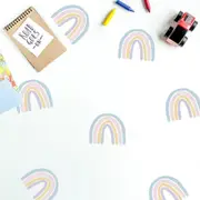 Colour Bend Wall Stickers For Nursery
