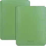 HoYiXi Case for 6.8 Inch Kindle/Kobo/Voyaga/Lenovo/Pocketbook/Sony/Tolino E-Book E-Reader, Lightweight Leather Protective Case for 6.8 Inch E-Book, Green