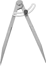 COHEALI Compasses Circle Drawing Tool Drafting Compass Multi-Function Leather Compass Geometry Compass Spring Compass Sewing Handmade Tools Leather Craft Marking Gauges Silver Carbon Steel