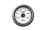 SAAS 50C-150C Oil Temperature Temp 52MM Gauge White Dial Face