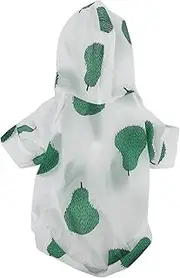 Pet Sun 错误 Clothing Fruit Print Soft Comfortable Cute Sunproof Clothing for Pets (M)