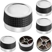 6PCS Stove Oven Control Range Knob Gas Time Grill Handle Cooker Burner Timer Microwave Replacement Switch