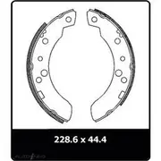Protex Brake Shoes - N3106