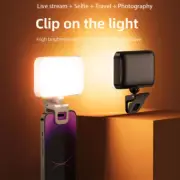 LED PhoDX Light Selfie Light Rechargeable Clip Video Light for IPad Mobile Phone