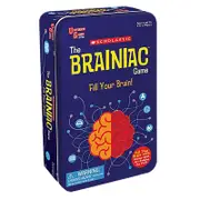 Scholastic Tinned Game The Brainiac Kids/Children Educational Activity Toy 3+