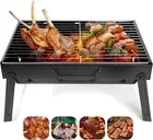Portable Barbeque Grill, Small Folding BBQ Grill, Mini Charcoal Gril for Outdoor