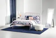 EDINBURGH Light Pink Queen Bed