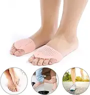 Finger Separator Gel, 1 Pair for Toe Correction, Hallux Valgus Toe Separators Made of Silicone, Bunion Concealer for Relieving Pain After Sports Activities for Day and Night