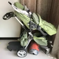 在飛比找蝦皮購物優惠-Stokke Xplory V3 嬰兒推車 配件 蘋果綠