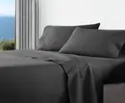 Ultra Soft Microfibre Bed Sheet Sets Flat Fitted Pillow Cases Queen King Double