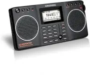 Eton Grundig G2 AM / FM / Shortwave Radio, Recorder - Black, NG2B (NEW)