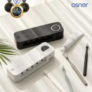 Osner 韓國歐紳 Air On 空氣智能UV消毒牙刷架(Y3 時尚白)