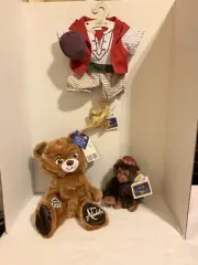 Build A Bear Online Exclusive Disney's UNSTUFFED Aladdin Bear Deluxe Set