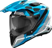 Airoh Commander 2 Mavick, adventure helmet , color: Grey/Blue/Black , size: XL