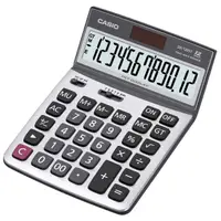 在飛比找momo購物網優惠-【CASIO 卡西歐】12 位元仰角桌上型計算機(DX-12