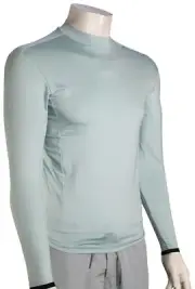 Quiksilver Highline LS Rash Guard - Cloud Blue - New