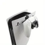新款PS5遊戲機側支架耳機手柄掛架耳機收納掛架PS5主機側支架耳機手柄掛架