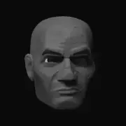Wrecker Bad Batch animated style head for 4" 6" 7" 12" Star Wars action figures