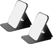 HONMEET Compact Makeup Mirror Set 2pcs Folding Travel Mirror Portable Led Light Night Light for Home Dormitory Travel