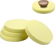 KVMORZE Pottery Foam Table Runner, 11.8" Round Pottery Foam Mat, Pottery Foam Pad for Pottery Molds Pressing, Large Sponge Pottery Mould Tools for Painting, Glazing, Crafts, Clay, 4 Pack