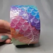 Scotch Duct Tape RAINBOW SCALES 1.88 in X 10 yd New