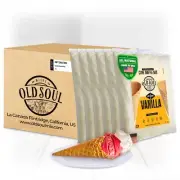 OldSoul Cone Waffle Mix | 30 lbs | Batter Mix | GLUTEN FREE | Vanilla | 672 Pcs