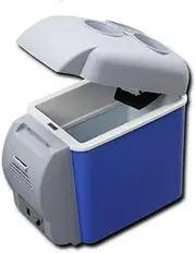 Fridge Cooler and Warmer Portable Refrigerator Box with Cup Holder for Suv Outdoor Use Low Power Consumption and Easy to Carry