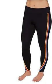 [Hot Chillys] Women's Micro-Elite Chamois Retro Legging Midweight Body Fit Base Layer