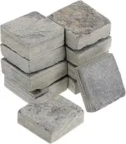 TOYANDONA 10Pcs Natural Rock for Aquariums Turtle Tank Landscape Decoration Comfortable Habitat Tiles for Fish Tank Design and Aesthetic Enhancement