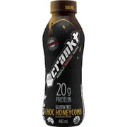 Crankt Premium Protein Shake Chocolate Honeycomb 400mL