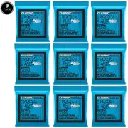 9 Sets Ernie Ball ROCK N' ROLL Extra Slinky 8-38 Nickel Electric Guitar STRINGS