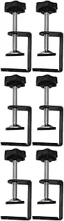 SUPVOX 3sets Outdoor Sofa Rattan Furniture Clamps Patio Sofa Fasteners Durable Wicker Clamp Garden Furniture Connectors 2pcs*3