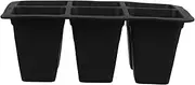 Toddmomy Nursery Pots Grid Design Reusable Silicone Plant Germination Trays Perfect for Seedling Cultivation Small Size for Home Use