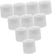 minkissy Leather Shoes Maintenance 10-Pack Sponge Brush Head for Shoe Polish Boot Brush Compact Design for On-The-go Cleaning