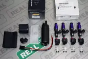 Injector Dynamics ID1050x Fuel Injectors AEM 340 Fuel Pump Ford SVT Focus 14mm