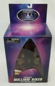 Star Trek The Next Generation 20th Anniversary Commander William Riker w/ Chair
