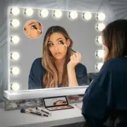 New Hollywood 17 LED Mirror Vanity Make Up Dressing Table Light Dimmable Bulbs