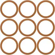 CIYODO Bottle Lid Silicone Sealing Ring 10 Pack Insulated Container Seals Leakproof Gasket Baby Bottle Sealer Ring Jar Gaskets Multi-Function Seal